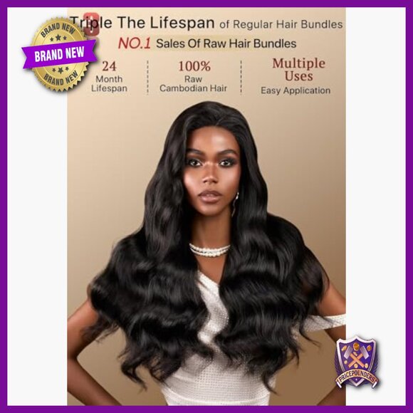 Human Hair Extensions 3 Bundles Body Wave 16-20 Inches Sew-In main image 4